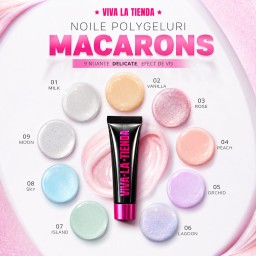Polygel Viva La Tienda – MACARONS 05 15ml Orchid – violet... 2