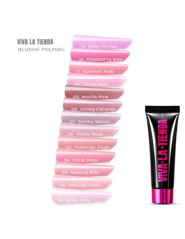 Polygel Viva La Tienda – Blushé 15 Pink Sorbet...