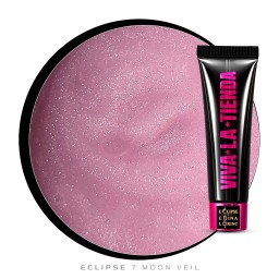 Polygel Viva La Tienda – Eclipse 07 Moon Veil 15ml – roz...