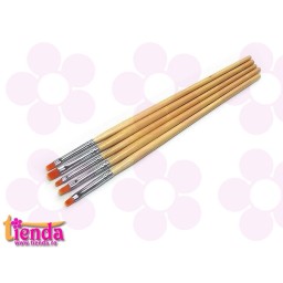 SET 5 PENSULE DREPTE MÂNER BEJ